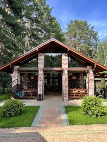 Загородный ресторанный комплекс Трактир Берендей. Летний дворик